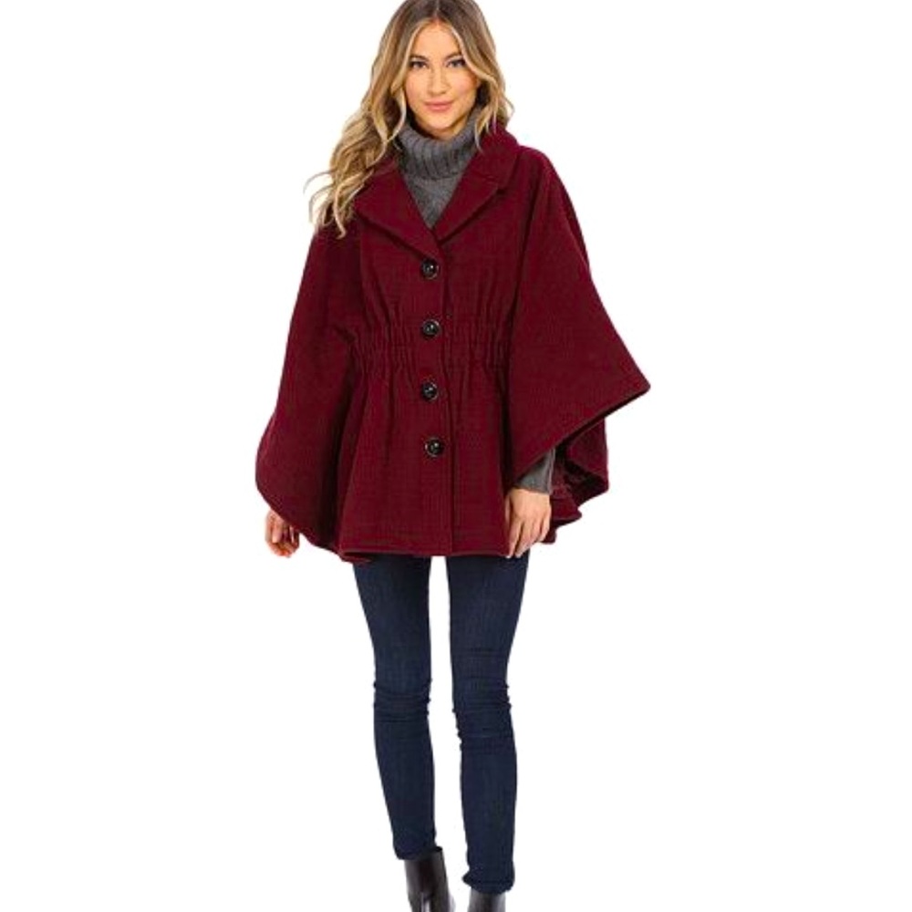 STEVE MADDEN Poncho Style Coat